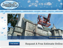 Tablet Screenshot of myaquawash.com